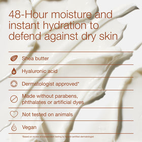 Bath & Body Works Warm Vanilla Sugar Body Cream texture close-up