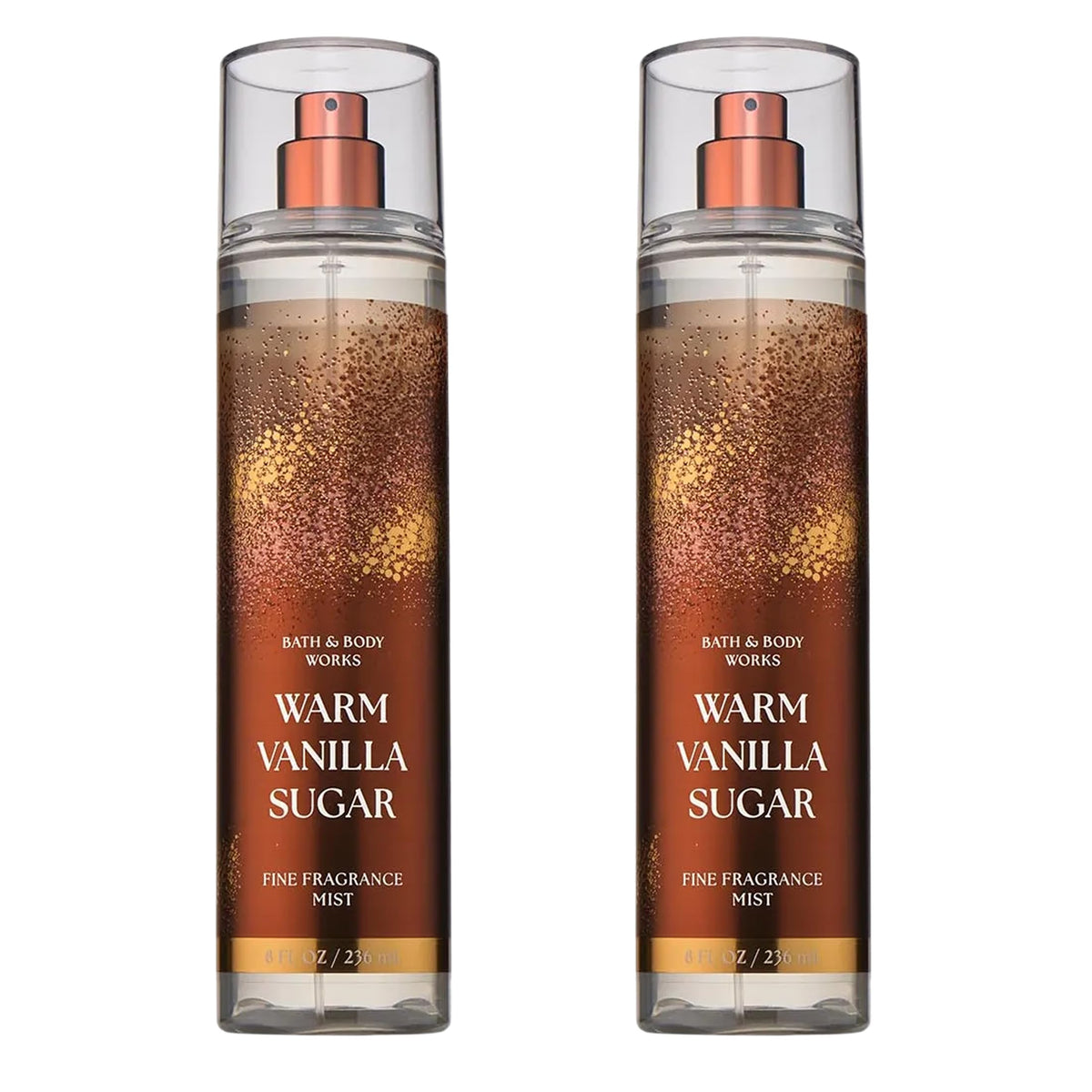 Bath & Body Works Warm Vanilla Sugar Body Spray front view