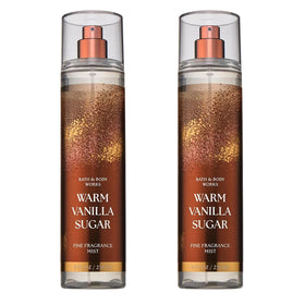 Bath & Body Works Warm Vanilla Sugar Body Spray front view