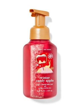 Bath & Body Works Winter Candy Apple Gentle Foaming Hand Soap back view
