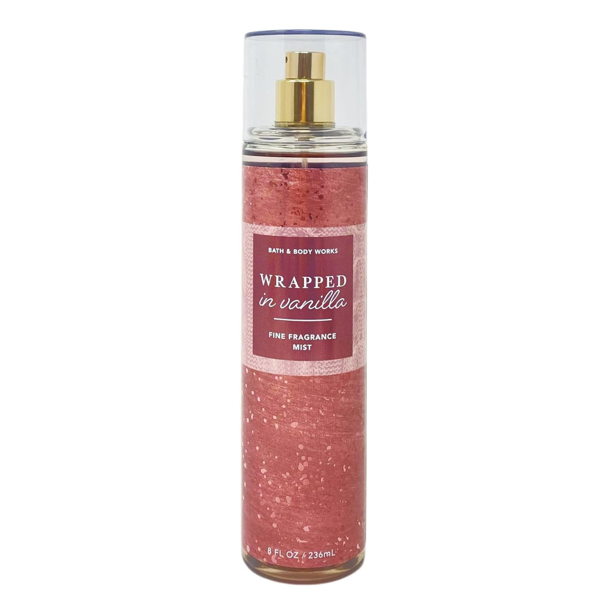 Bath & Body Works Wrapped In Vanilla Body Spray 236 mL front view