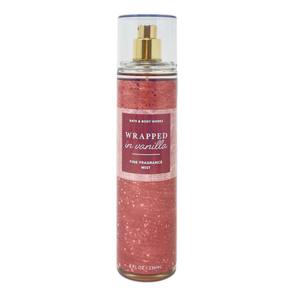 Bath & Body Works Wrapped In Vanilla Body Spray 236 mL front view