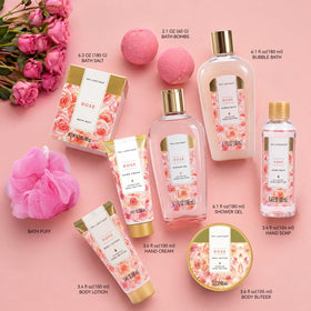 Bath bombs and body butter from Spa Luxetique set
