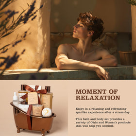 Bath salts from the Saint Roy Men's spa kit