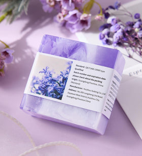 Bath salts in a decorative jar