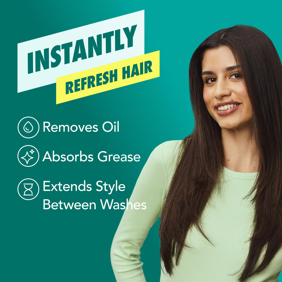 Batiste Dark Dry Shampoo bottle side view