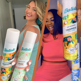 Batiste Dark Dry Shampoo packaging details