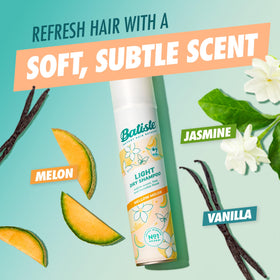 Batiste Light Dry Shampoo Mellow Melon 3.81 oz can side view