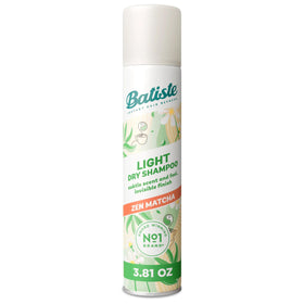Batiste Light Dry Shampoo Zen Matcha 3.81 oz can front view