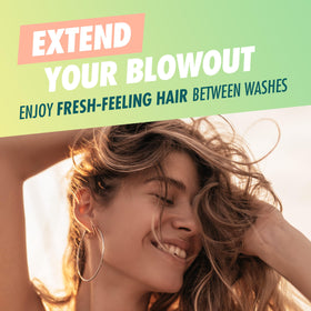 Batiste Light Dry Shampoo Zen Matcha can with chamomile flowers