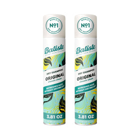 Batiste Original Dry Shampoo front view, 3.81 oz, with classic clean scent