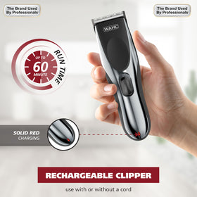 Battery-powered touch-up trimmer included in Wahl hair clipper kit