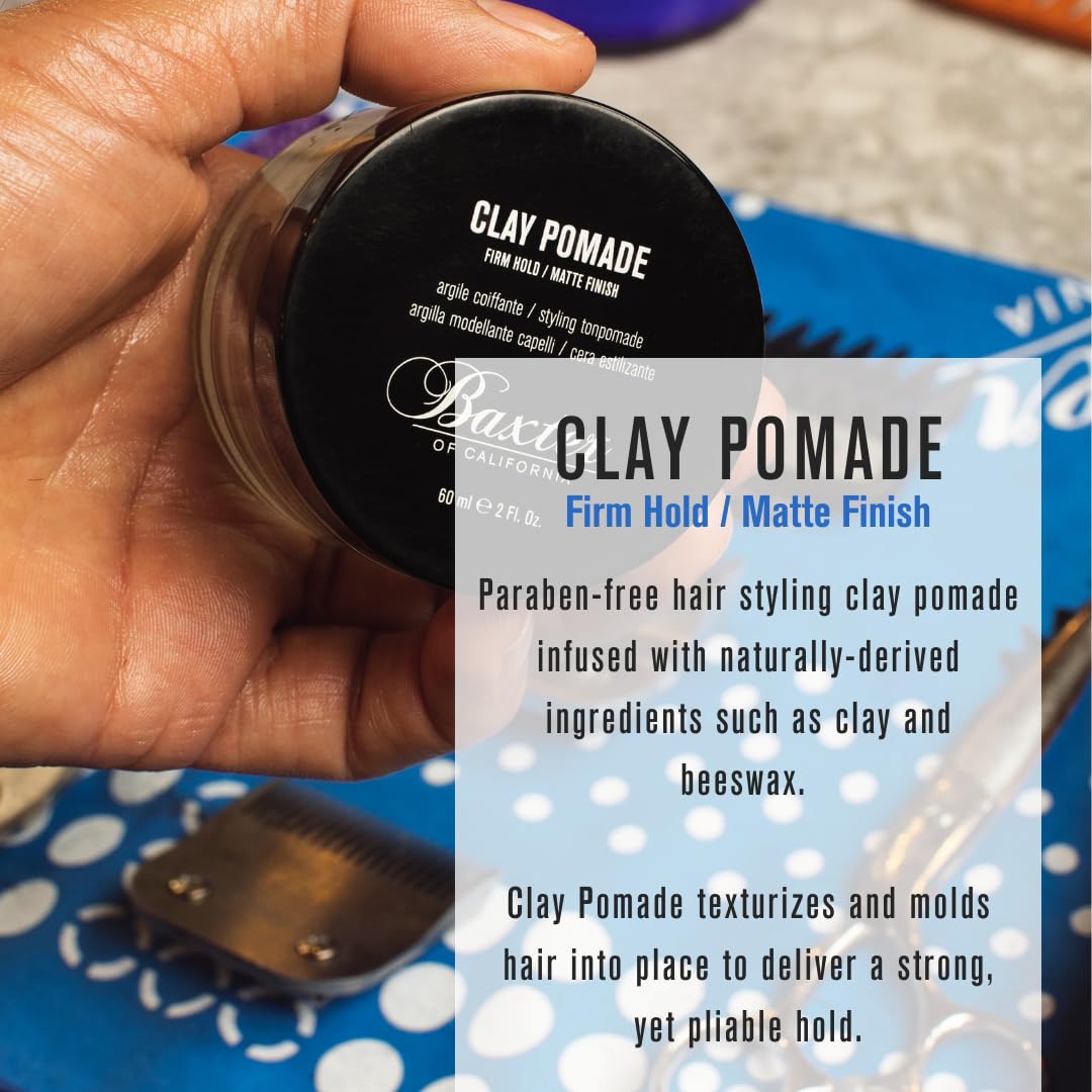 Baxter of California Clay Pomade texture close-up