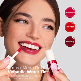 bayfree Lip Tint Stain texture on lips