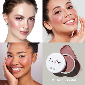 bayfree Multi Glow Balm cream blush texture close-up