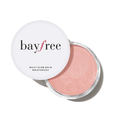 bayfree Multi Glow Balm front view with cream blush texture