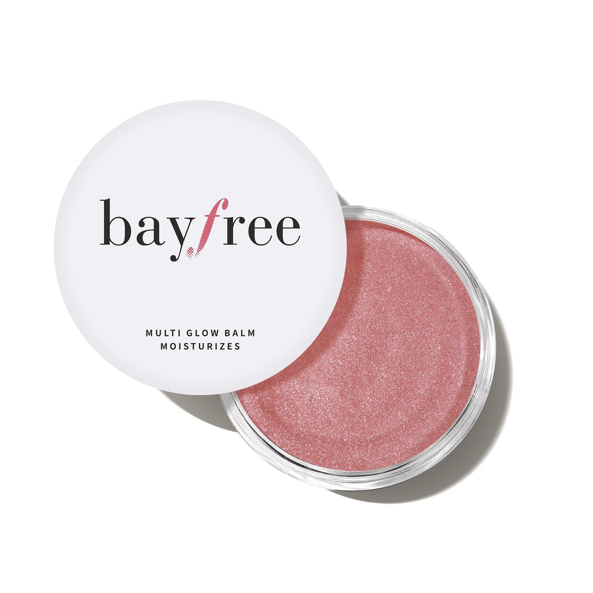 bayfree Multi Glow Balm front view with cream texture