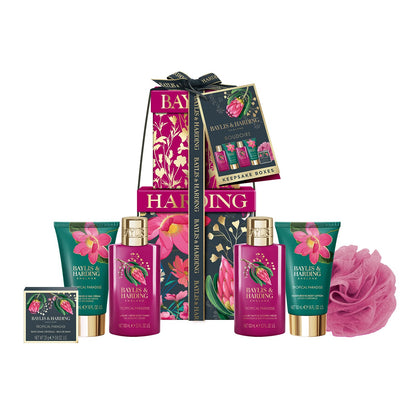 Baylis & Harding Boudoire Luxury Pamper Gift Set in floral packaging