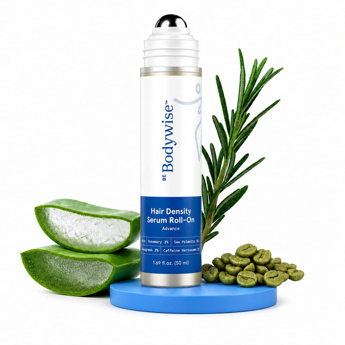 Be Bodywise Advanced Hair Density Roll-On Serum 50 ml front view