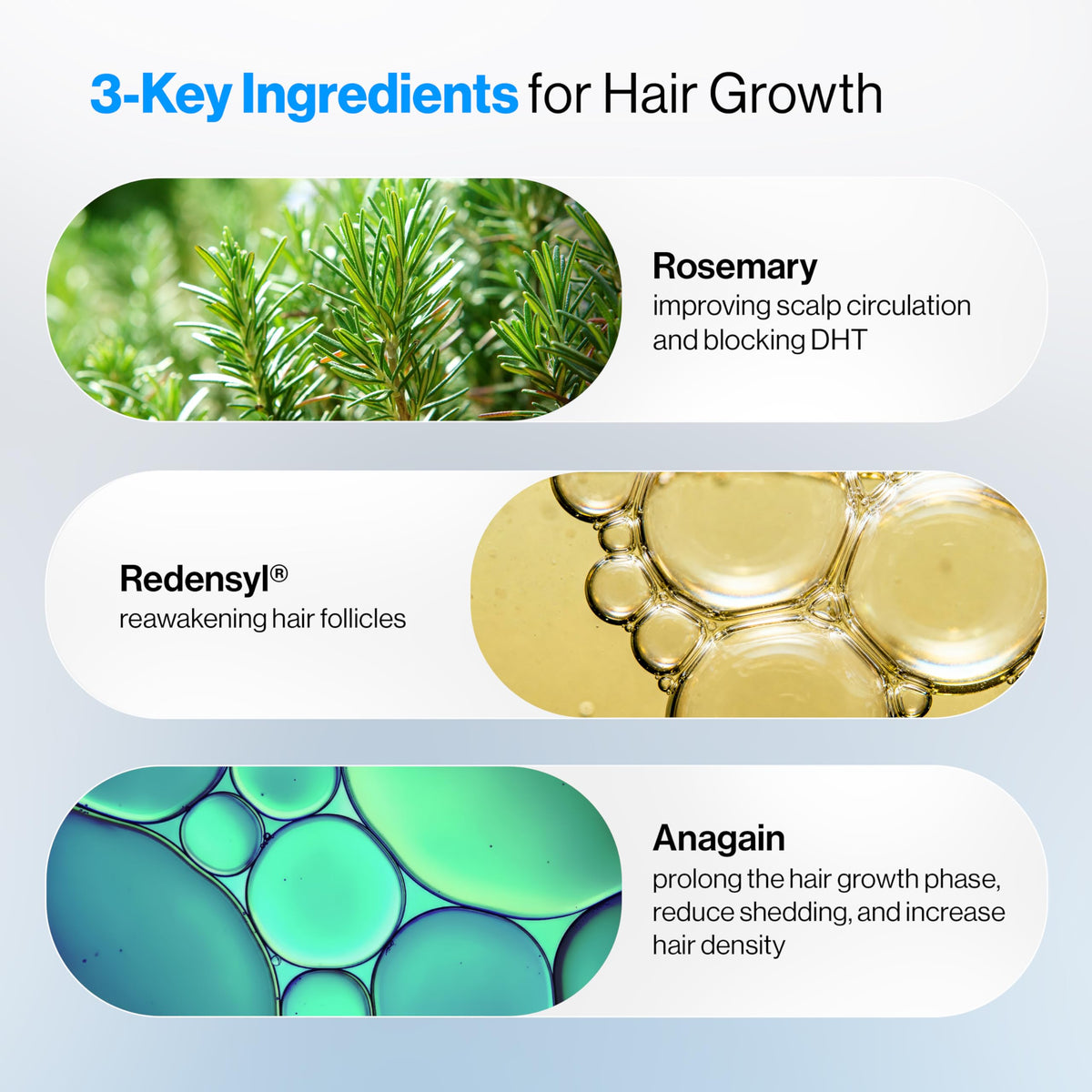 Be Bodywise Rosemary Hair Growth Serum Roll On 25ml roller applicator