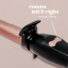 Beachwaver B1.25 curling iron in lifestyle setting
