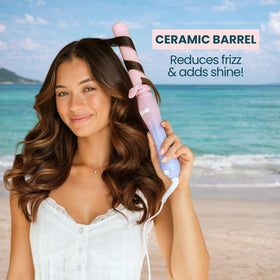 Beachwaver B1.25 curling iron in lifestyle setting
