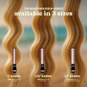 Beachwaver B1.25 curling iron packaging
