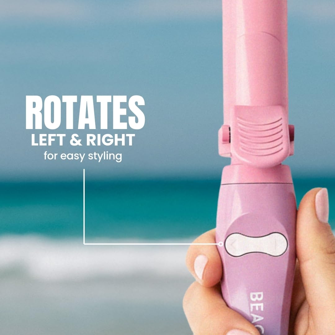 Beachwaver B1 curling iron with 1-inch ceramic barrel