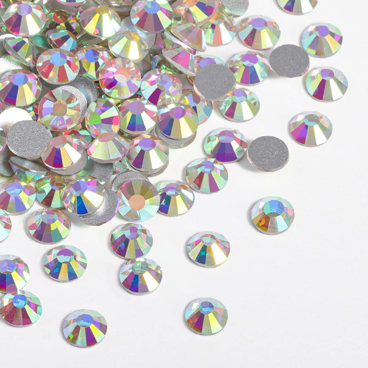BEADSLAND Flat Back Crystal Rhinestones SS16 pack front view