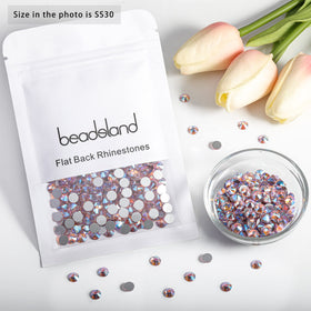 BEADSLAND rhinestones used in nail art design
