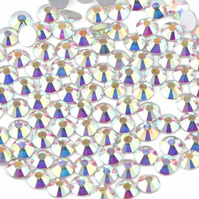 BEADSLAND SS16 rhinestones close-up showing crystal AB finish