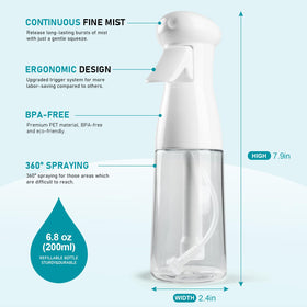Bealee Continuous Spray Bottle for cleaning