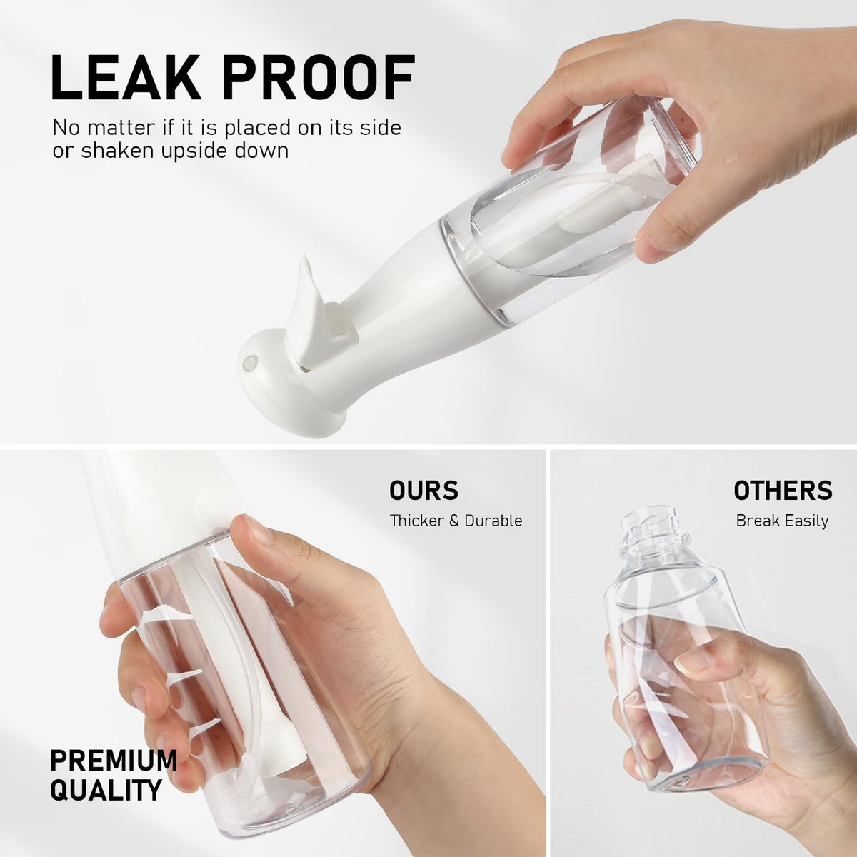 Bealee Continuous Spray Bottle watering plants