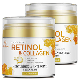 Bealions Retinol Cream for Face and Neck front view