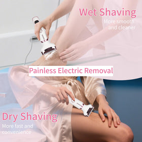 Beanify Electric Razor side view showing compact design