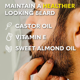 Beard Balm in jar with wooden lid