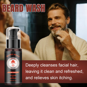 Beard brush and comb from XIKEZAN Beard Kit