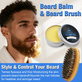 Beard care ebook included with the kit