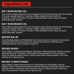 Beard conditioner tube from XIKEZAN Beard Kit