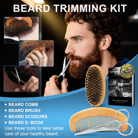 Beard scissors from XIKEZAN Beard Kit
