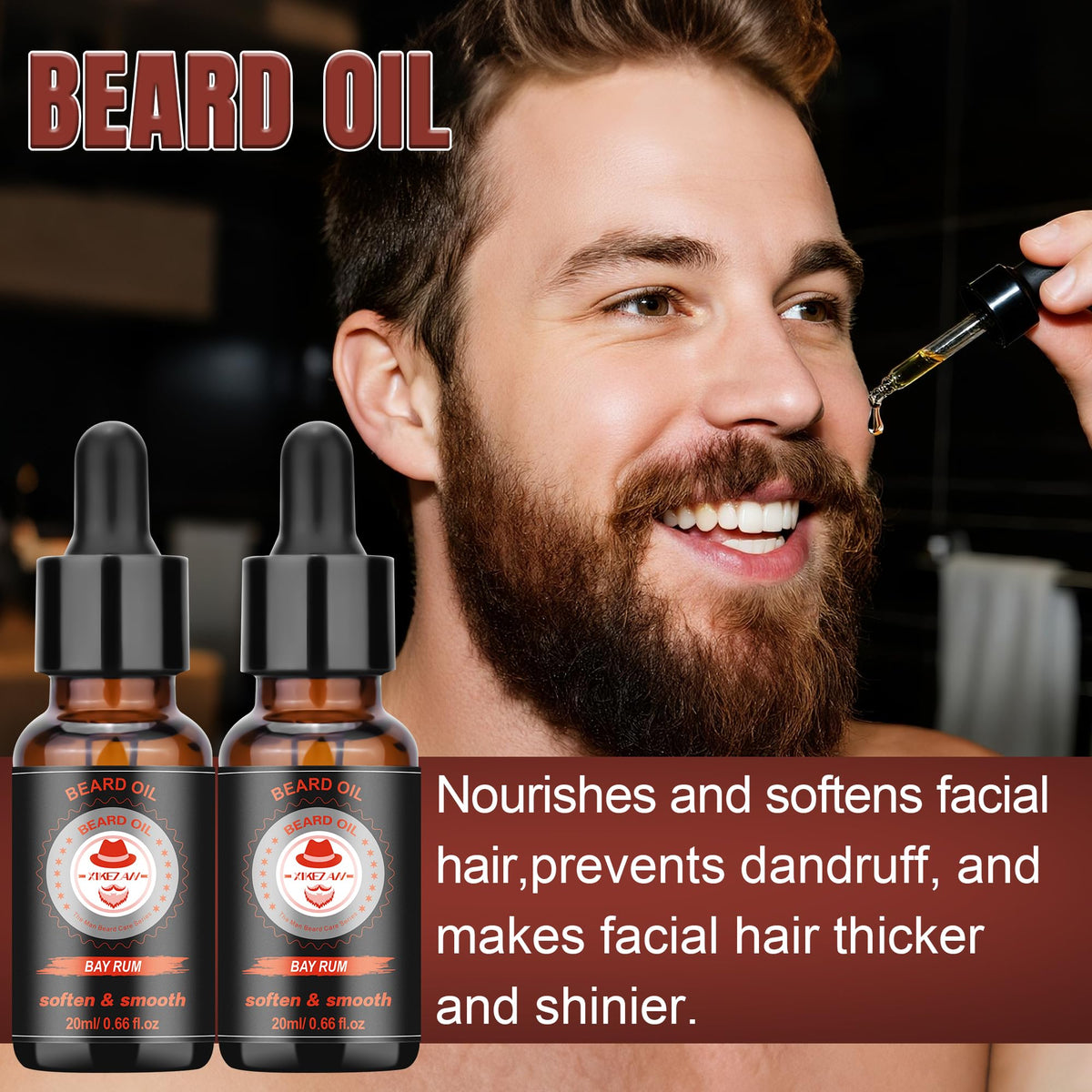 Beard scissors included in XIKEZAN Beard Kit