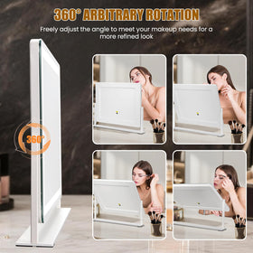 Bearolve Vanity Mirror displaying warm light setting