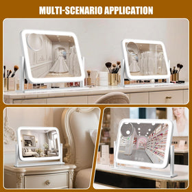 Bearolve vanity mirror in a stylish makeup setup