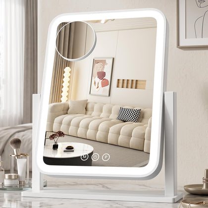 Bearolve Vanity Mirror with LED lights front view