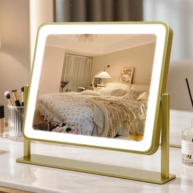 Bearolve Vanity Mirror with Lights front view