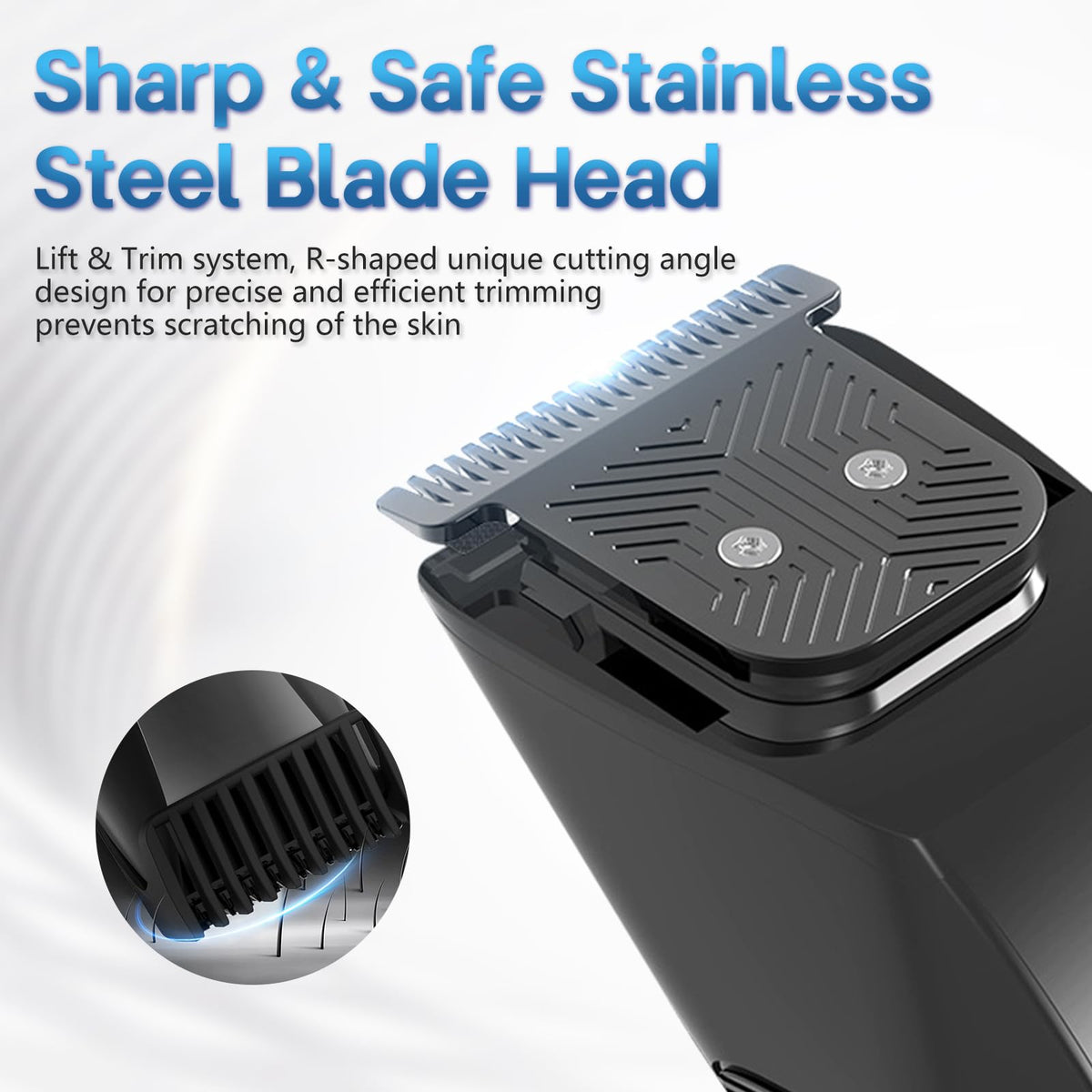 Beatslm Beard Trimmer in a travel case