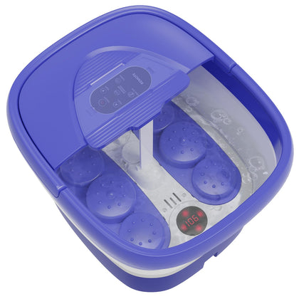 BEAUMOI Collapsible Foot Spa front view with remote control