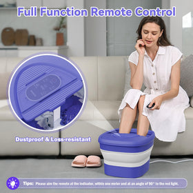 BEAUMOI Foot Spa with built-in handle for easy lifting