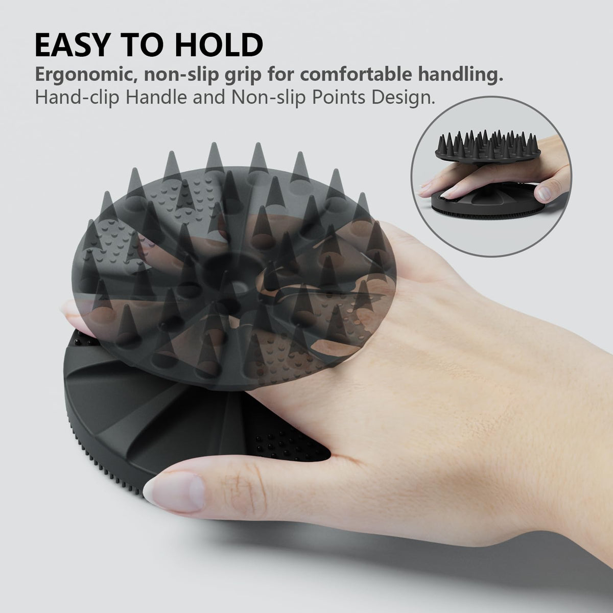 BEAUTAIL Shower Brush in a bathroom setting
