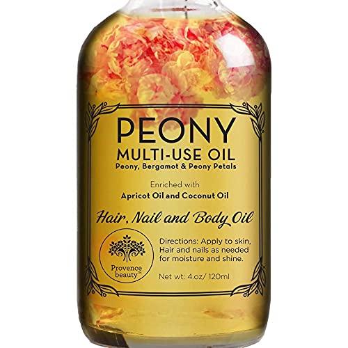 BEAUTE DE PROVENCE Peony Multi-Use Oil 4 Fl Oz front view
